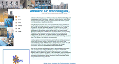 Desktop Screenshot of ambientairtech.com